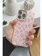 iPhone 16 Pro Uyumlu Pembe Leopar Desenli Ince Yumuşak Silikon Kılıf 6