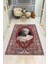 Modern Desenli Dijital Baskı Kaymaz Taban Halı H1081 1
