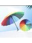 Düz Saplı Otomatik Gökkuşağı Boston Kadın Şemsiye 16 Tel 3