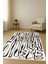 Modern Desenli Dijital Baskı Kaymaz Taban Halı H1087 2