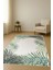 Modern Yaprak Desenli Dijital Baskı Kaymaz Taban Halı H0285 2