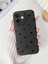Iphone 17 Uyumlu Kılıf Mat Siyah Kalp Desenli Darbelere Dayanıklı Yumuşak Kamera Korumalı Kapak 1