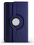Galaxy Ile Uyumlu Tab A9 Dönebilen Standlı Kılıf, Lacivert 1