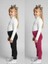2li Kız Çocuk Fitilli Kadife Tayt - Rahat Kışlık Esnek Leggings 2
