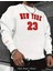 New York 23 Baskılı Moda Erkek Rahat Uzun Kollu Crew Neck Sweatshirt, Açık Hava Sporları Için Uygun 1