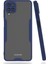 Samsung Galaxy A22 Kılıf Platin Silikon - Lacivert 1
