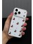 Apple iPhone 17 Pro Uyumlu Epoksi Kiraz Desenli Şeffaf Silikon Kılıf Darbeye Dayanıklı Kapak 3