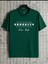 Unisex Yeni Sezon Oversize Brooklyn Baskılı Pamuklu Tshirt 1