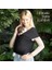 Wrap Sling - Esnek Bebek Taşıma Şalı - Yenidoğan Bebeklerin Ihtiyacı Olan Ten Teması ve M Pozisyonu Için Ideal (Siyah) 5