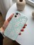 iPhone 11 Uyumlu Papatya Desenli Fıstık Yeşili Lansman Liquid Silikon Kılıf 2