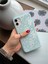 iPhone 11 Uyumlu Papatya Desenli Fıstık Yeşili Lansman Liquid Silikon Kılıf 4