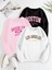 3pcs Women's Casual Crew Neck Sweatshirts - Letter Print, Soft Polyester Blend 1