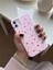 iPhone 12 Uyumlu Pembe Çiçek Desenli Lansman Liquid Silikon Yumuşak Kılıf 2
