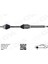 Mtxdpn Ön Aks Komple Sag Volvo S40 Volvo Ii 1.6 D2 10-12 V50 1.6 D2 10-12 C30 1.6 D2 10-12 D 4162 T 1