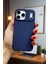 Apple iPhone 17 Pro Max Uyumlu Lacivert Lansman Silikon Kılıf Darbe Emici Yumuşak Koruyucu Kapak 1