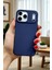 Apple iPhone 17 Pro Max Uyumlu Lacivert Lansman Silikon Kılıf Darbe Emici Yumuşak Koruyucu Kapak 2