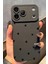 Iphone 17 Pro Max Uyumlu Mat Siyah Kalp Desenli Darbelere Dayanıklı Yumuşak Kamera Korumalı Kapak 1