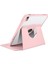 Ipad 11 Inç A16 (11.nesil) 2025 ile Uyumlu Kalem Bölmeli 360 Dönebilen Kapaklı Kılıf A3355, Pembe 3