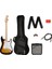 Squier Sonic Stratocaster Pack 2 Tone Sunburst Elektro Gitar Seti 1