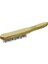 42849 4 Row Wooden Handle Wire Brush 1