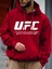 Kırmızı Ufc Ultimate Fighting Championship Erkek Rahat Polyester Kapüşonlu 1