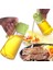 2'si 1 Arada Yağ Dağıtıcı ve Yağ Püskürtücü, Mutfak Spreyi Için Yağ Dispenseri, 470ML Zeytinyağı Şişesi, Pişirme, Mutfak, Salata, Derin Kızartma, Sirke, Barbekü Sprey Şişesi (Yeşil) 1