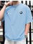 Yeni Sezon Bmw I Am Power Baskılı Pamuklu Oversize Tshirt 1