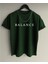 Yeni Sezon Pamuklu Balance Baskılı Oversize Tshirt 1