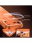 iPhone 14 Pro Max Uyumlu 17 Pro Max Görünümlü Çevirici Kamera Korumalı Magsafe Destekli Kılıf Orange 5