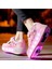 Unisex LED Işıklı Tekerlekli Paten Ayakkabı Pembe-30 1