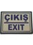 Cemax Yönlendirme Büyük Çıkış (Exit) 13X8,5 cm 1