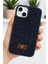 iPhone 14 Plus / 15 Plus Uyumlu – Elmas Tasarımlı, Lacivert Taşlı, Işıltılı Pırlanta Silikon Kılıf 1