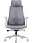 XD-1010 Fileli Başlıklı Çalışma Koltuğu Gri 2