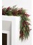 Faux Pre-Lit Hemlock & Berry Garland 6' LED Işıklı Yılbaşı Çelengi 1