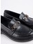 Siyah Kadın Loafer Vetal 5