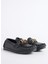 Siyah Kadın Loafer Inel 2