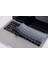 Laptop Macbook Pro Klavye Koruyucu Ombre (Türkçe Q) A1534 A1708 ile Uyumlu Siyah Gri 1