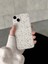iPhone 15 Plus / 14 Plus Uyumlu Şeffaf Çiçek Desenli Yumuşak Kamera Korumalı Silikon Kılıf 5