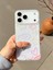 iPhone 17 Pro Max Uyumlu Nice Buzlu Görünüm Pastel Desenli Şeffaf Mat Silikon Kılıf 3