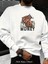 Para Baskılı Erkek Grafik Yuvarlak Yaka Sweatshirt, Gevşek Trendy Kazak, Erkek Giyim Sonbahar Için 1