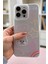 iPhone 15 Pro Max Uyumlu Nice Buzlu Görünüm Pastel Desenli Şeffaf Mat Silikon Kılıf 1
