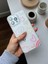 iPhone 15 Pro Max Uyumlu Nice Buzlu Görünüm Pastel Desenli Şeffaf Mat Silikon Kılıf 3
