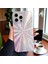Apple iPhone 15 Pro Max Uyumlu Çok Renkli Yıldız Patlaması Desenli Parlak Silikon Kılıf Hologram 3
