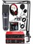Functional Paket-4 Stüdyo Ekipmanları Mikrofon 4 Çıkış Ses Kartı Full Set 1