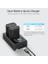 2 Pack NP-FZ100 Battery And Charger Kit 2040MAH, Dual Charger With Usb-C Port For Sony Fx3, FX30, A7 Iıı, A7S Iıı, A7 Iv, A7R Iv, A7C, A7C R, A7C Iı, A9, A9 Iı, Zv-E1, A6700-3824 5