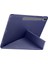 Galaxy Tab S10 Plus X820 12.4 Inç Uyumlu Tablet Kılıfı – Kalemlikli, Katlanabilir Smart Cover, Stand Özellikli, Darbe Emici Arka Koruma, Ince ve Hafif Tasarım (Lacivert) 3