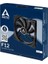 F12 - Pc Fanı, 120 mm Standart Kasa Fanı, Sessiz Fan, Standart Gövdeli Kasa Fanı, Itme Veya Çekme Yapılandırması Mümkün, 1350 Rpm - Siyah 4