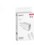 ​zore Play Serisi PL07 Type-C To Type-C 2in1 Pd Seyahat Şarj Aleti 20W - Beyaz 7