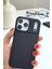 Apple iPhone 17 Pro Max Uyumlu Siyah Lansman Liquid Silikon Kılıf Darbe Emici Yumuşak Koruyucu Kapak 1
