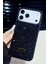 Apple iPhone 17 Pro Uyumlu Siyah Taşlı Işıltılı Yumuşak Silikon Kılıf, Darbeye Karşı Dayanıklı Kapak 1